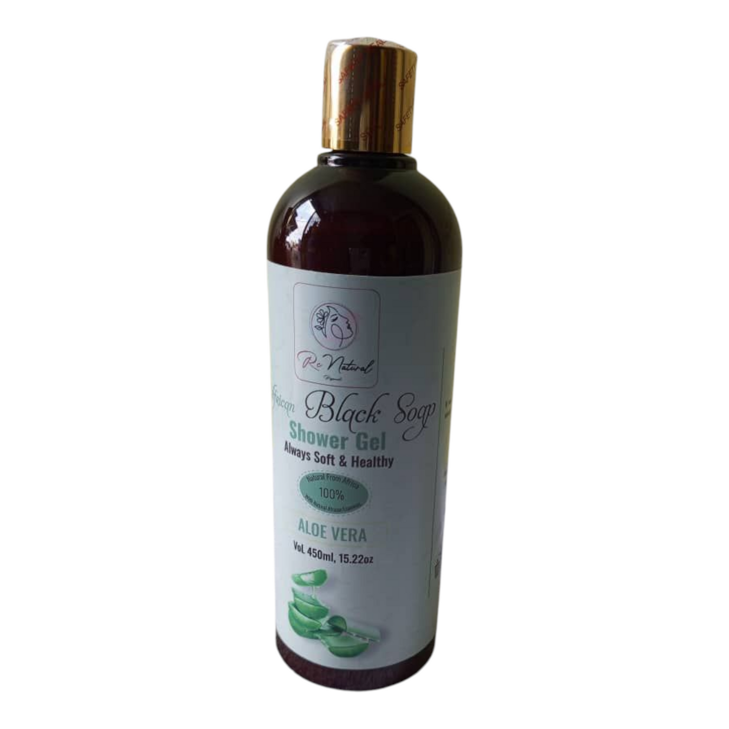 Rc natural African Black Soap gel concentrated with Aloe vera