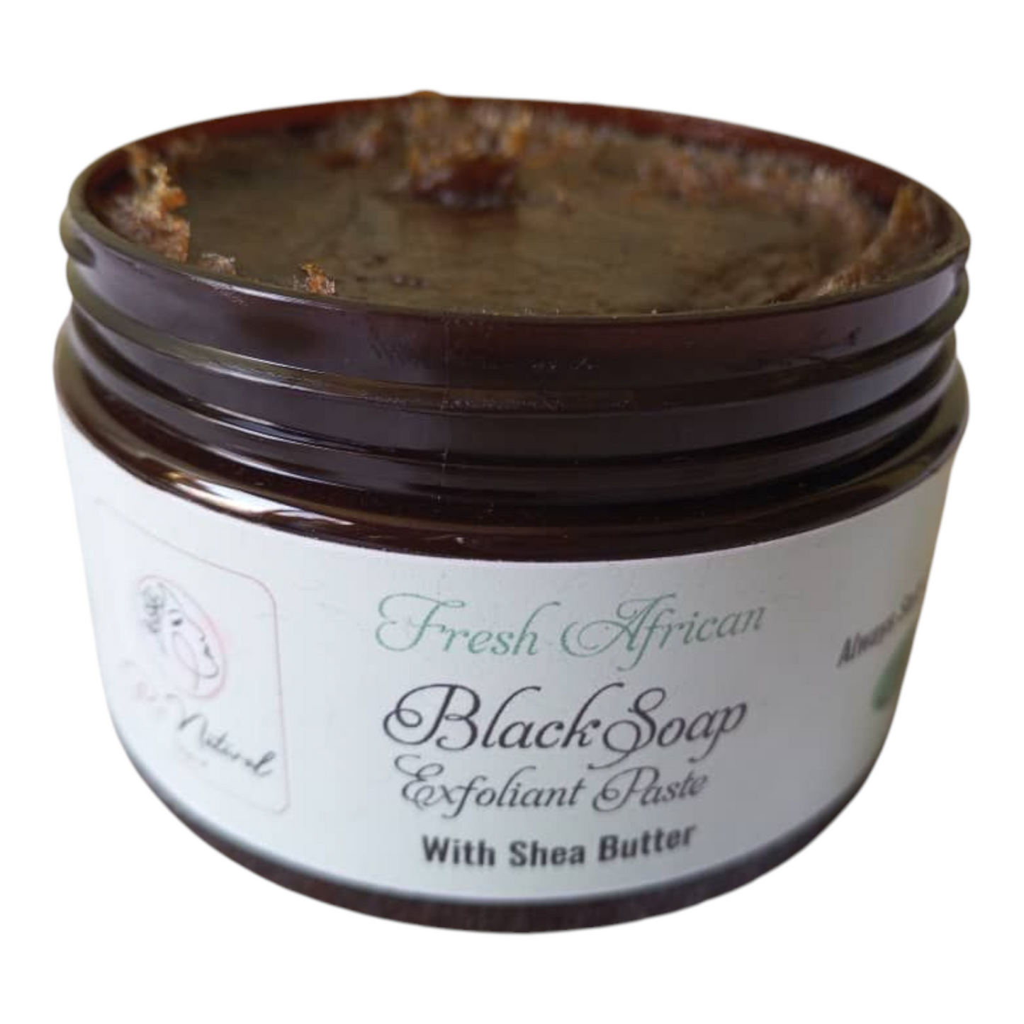 Rc natural exfoliant African black soap paste concentrated with Aloe vera