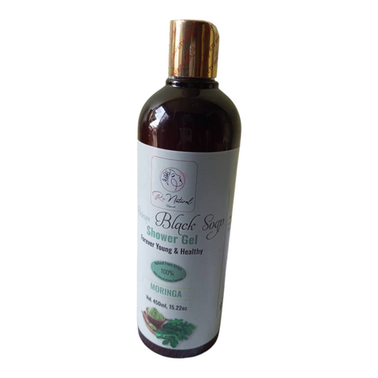 Rc natural African Black Soap gel concentrated with Moringa